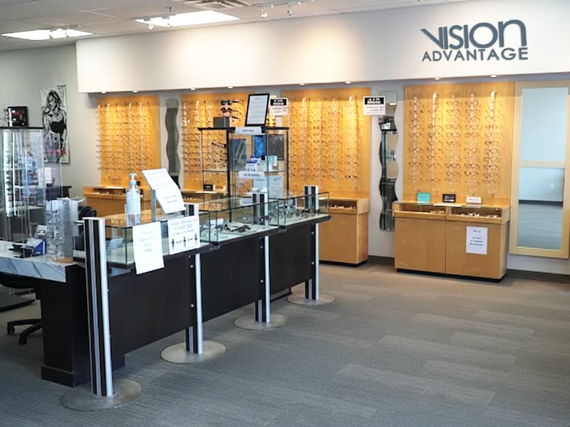 Vision Advantage Optical showroom